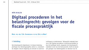 artikel Reinout de Boer